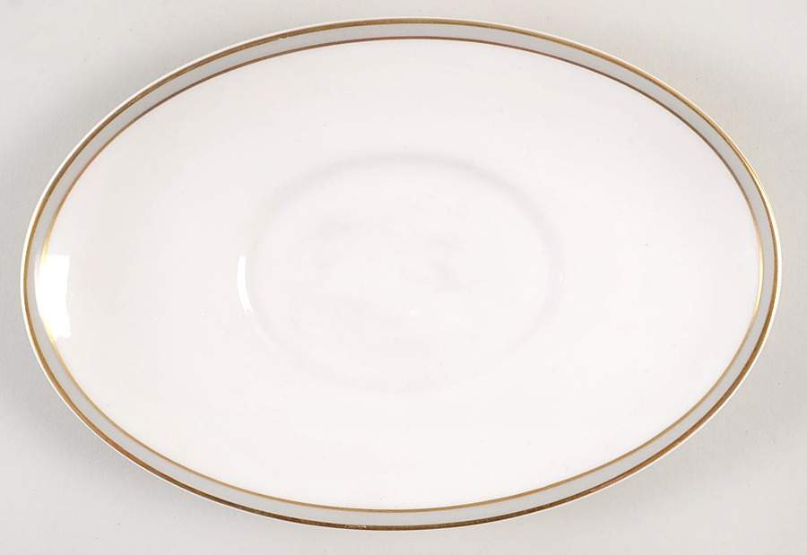 Oxford Gray Underplate for Gravy Boat by Royal Doulton-1