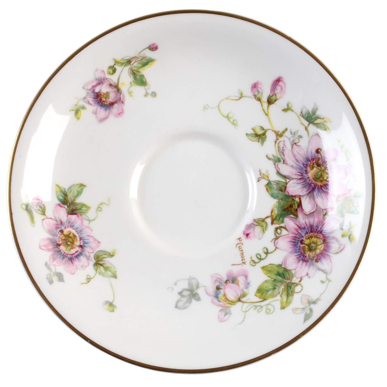Passion Flower Saucer for Cream Soup Bowl by Royal Doulton-1