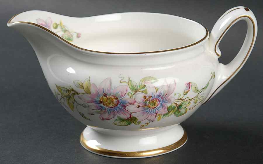 Passion Flower Gravy Boat by Royal Doulton-1