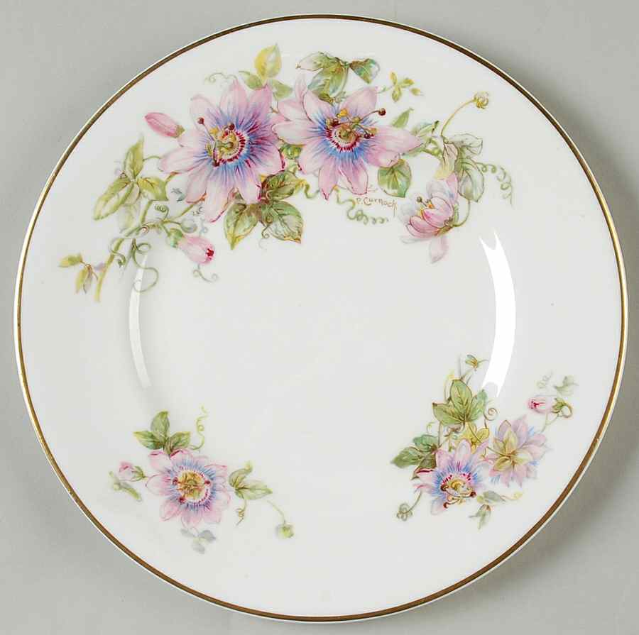 Passion Flower Salad Plate by Royal Doulton-1