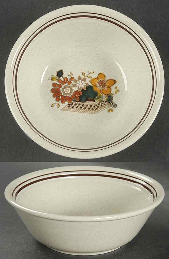 Paradise Garden Coupe Cereal Bowl by Royal Doulton-1