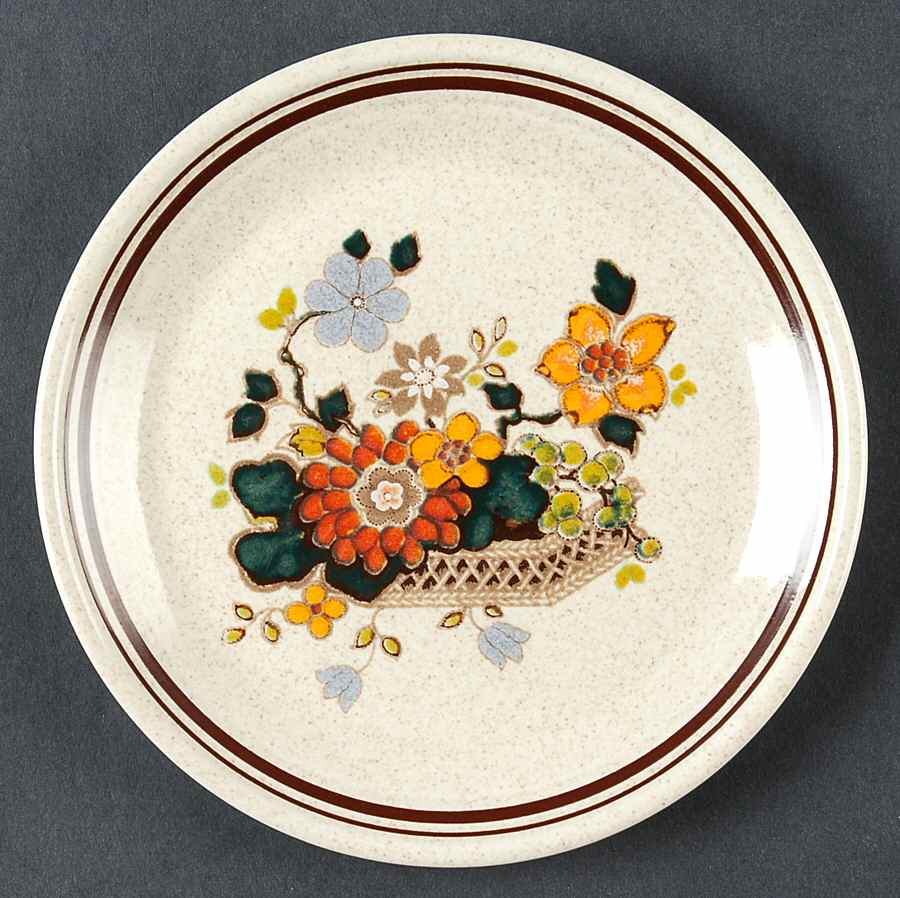 Paradise Garden Bread & Butter Plate by Royal Doulton-1