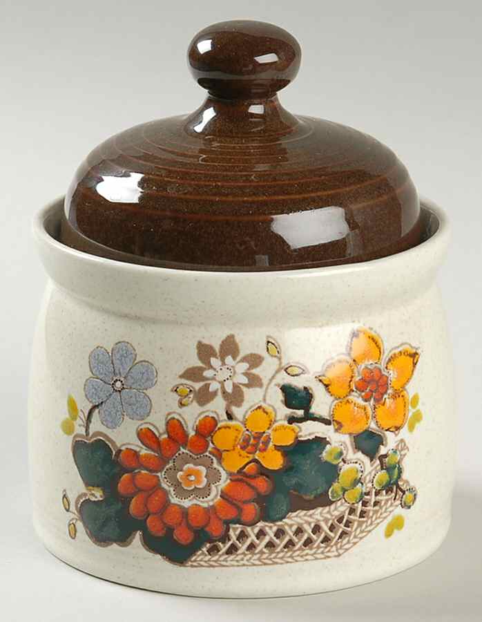 Paradise Garden Sugar Bowl & Lid by Royal Doulton-1
