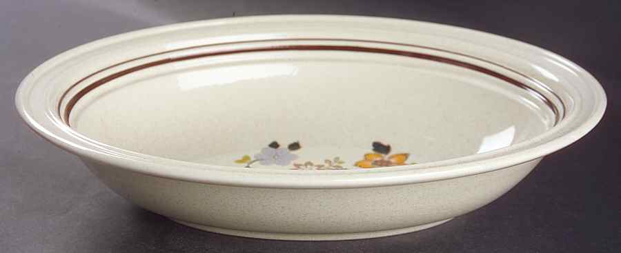 Paradise Garden 10" Oval Vegetable Bowl by Royal Doulton-1