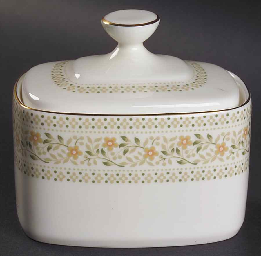 Paisley Sugar Bowl & Lid by Royal Doulton-1