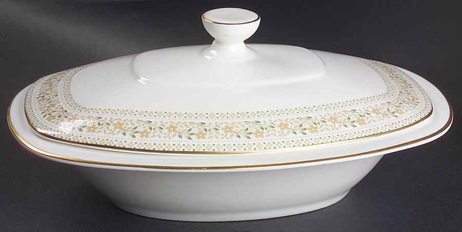 Paisley Oval Covered Vegetable by Royal Doulton-1