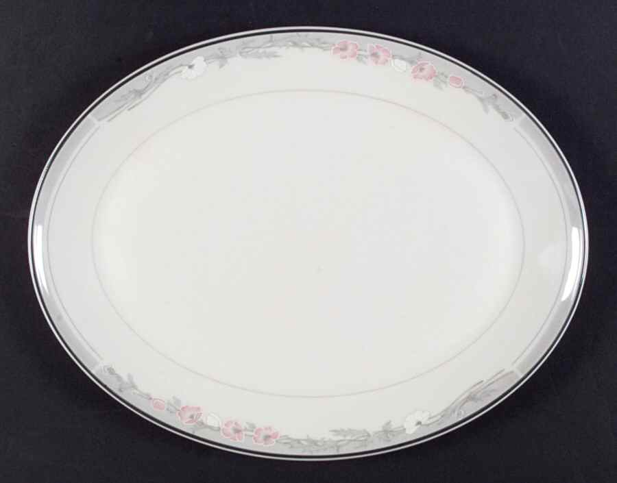 Park Lane 13" Oval Serving Platter by Royal Doulton-1