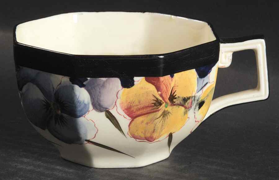 Pansy Flat Cup by Royal Doulton-1