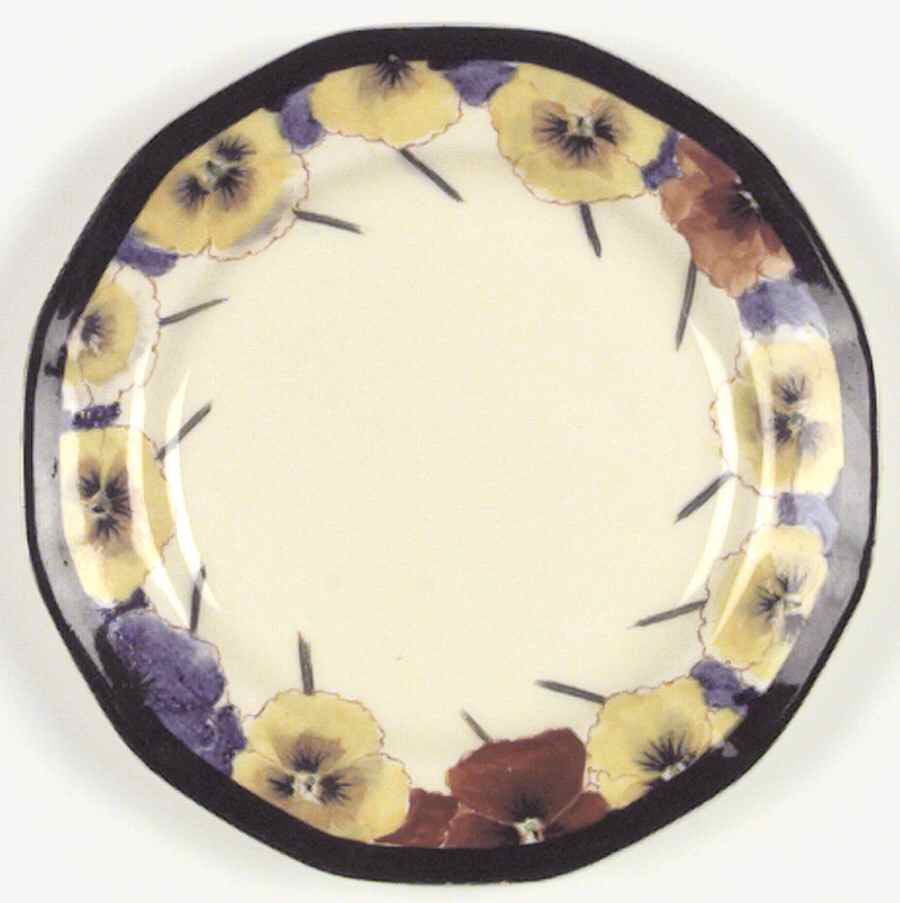 Pansy Bread & Butter Plate by Royal Doulton-1