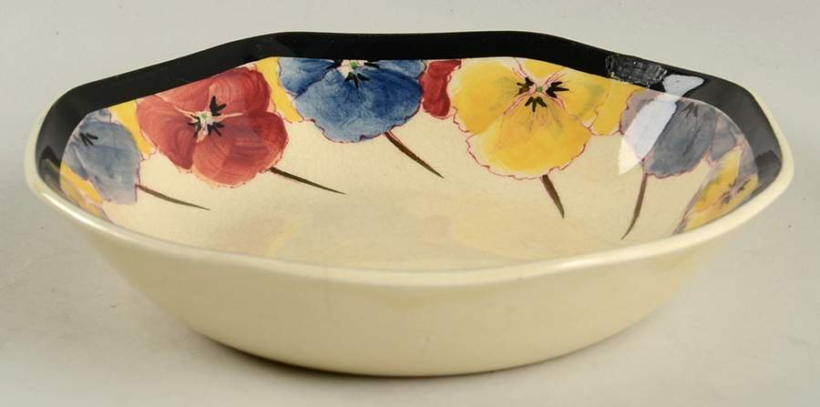 Pansy Fruit/Dessert (Sauce) Bowl by Royal Doulton-1