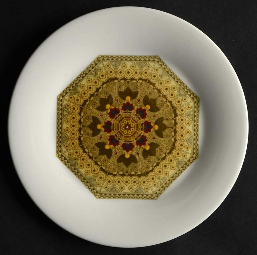 Parquet Salad Plate by Royal Doulton-1