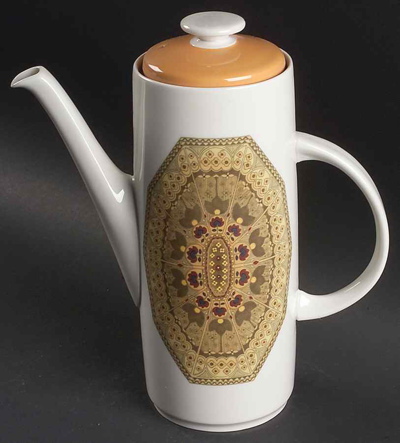 Parquet Coffee Pot & Lid by Royal Doulton-1