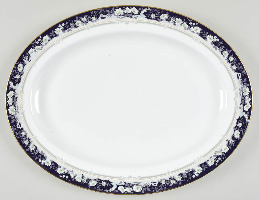 Paradise 16" Oval Serving Platter by Royal Doulton-1