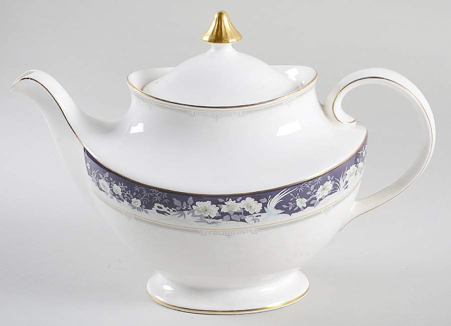Paradise Teapot & Lid by Royal Doulton-1