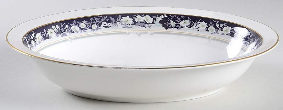 Paradise 10" Oval Vegetable Bowl by Royal Doulton-1
