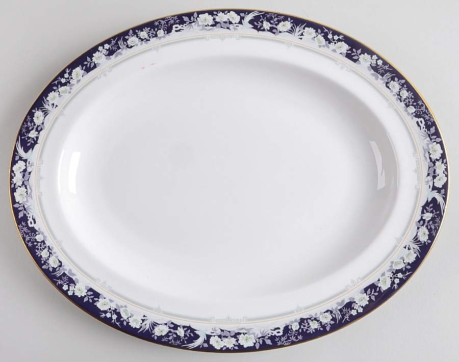 Paradise 13" Oval Serving Platter by Royal Doulton-1