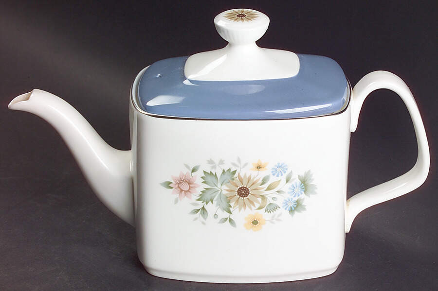 Pastorale Teapot & Lid by Royal Doulton-1