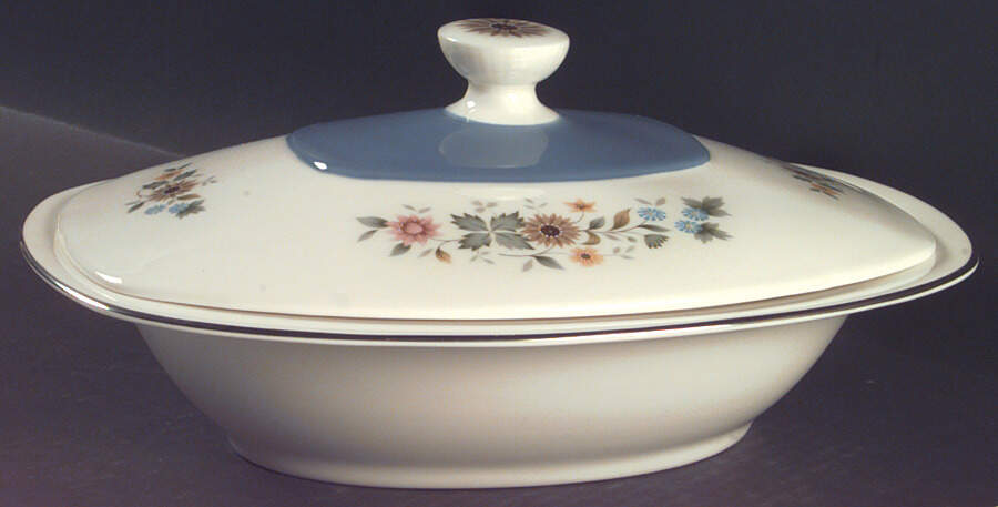Pastorale Oval Covered Vegetable by Royal Doulton-1