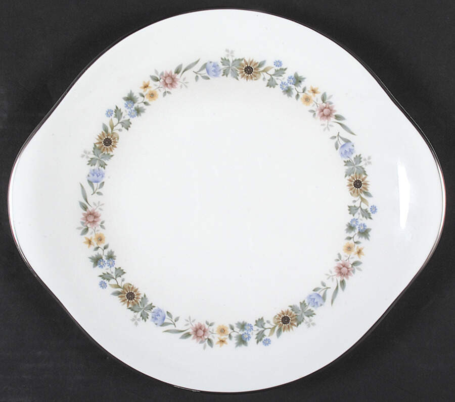 Pastorale Handled Cake Plate by Royal Doulton-1