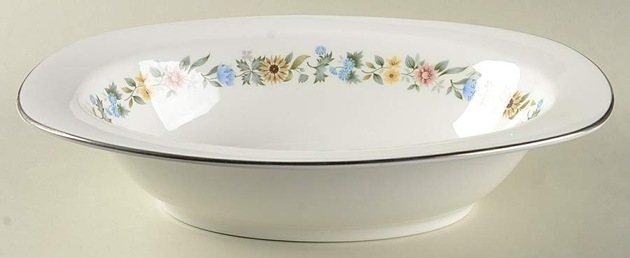 Pastorale 11" Oval Vegetable Bowl by Royal Doulton-1