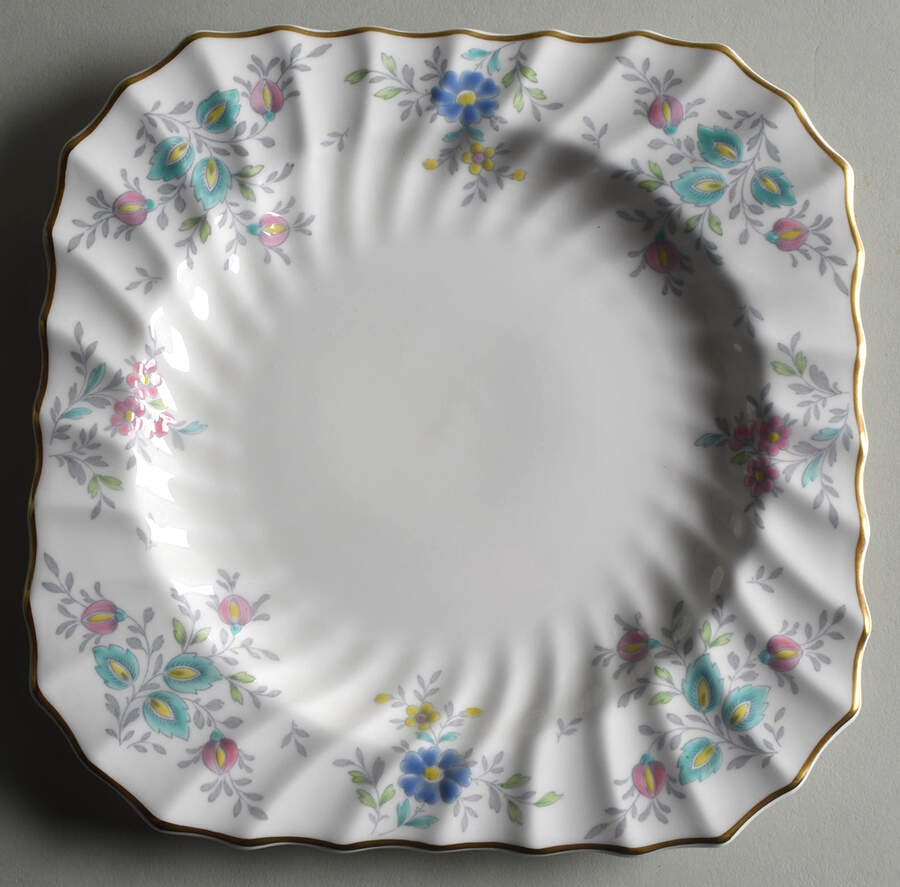 Pastoral Square Salad Plate by Royal Doulton-1