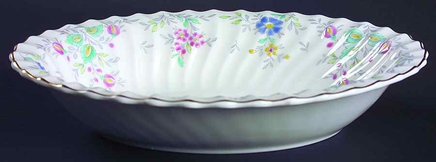 Pastoral 10" Oval Vegetable Bowl by Royal Doulton-1