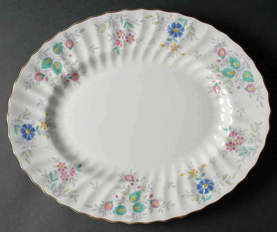 Pastoral 15" Oval Serving Platter by Royal Doulton-1