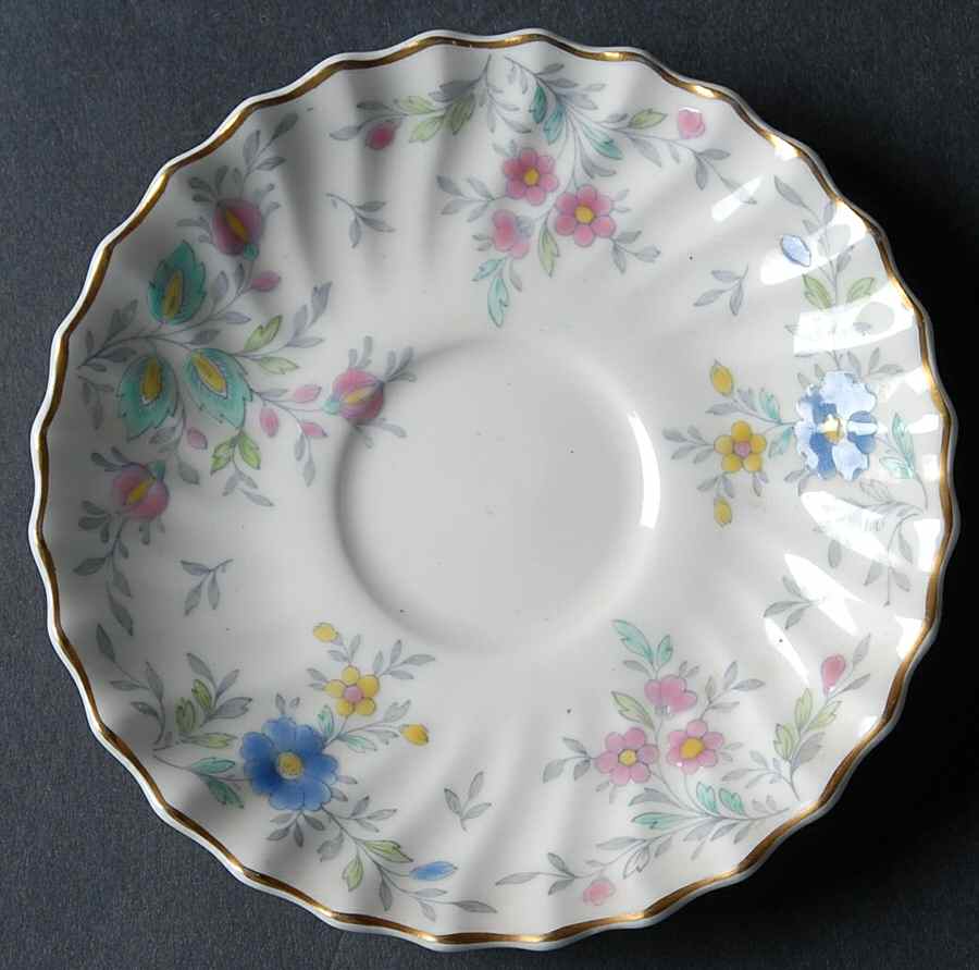 Pastoral Saucer for Demitasse Cup by Royal Doulton-1