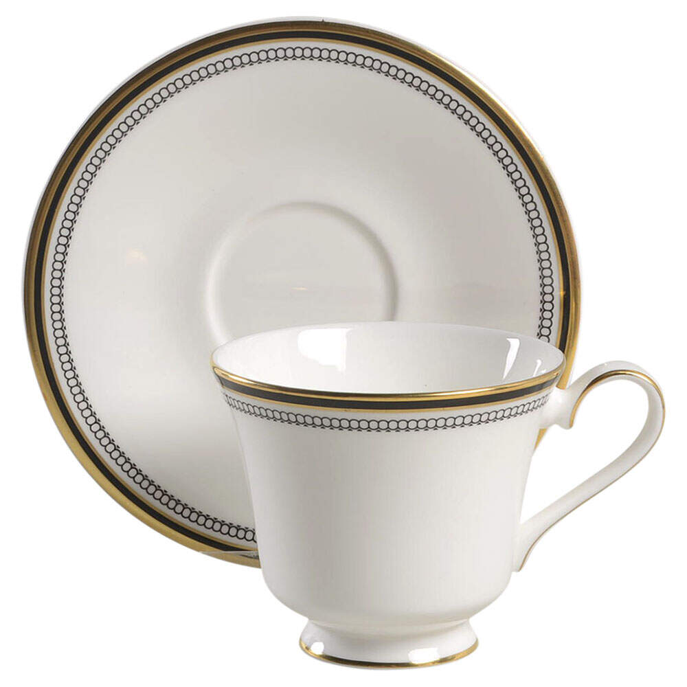Pavanne Footed Cup & Saucer Set by Royal Doulton-1