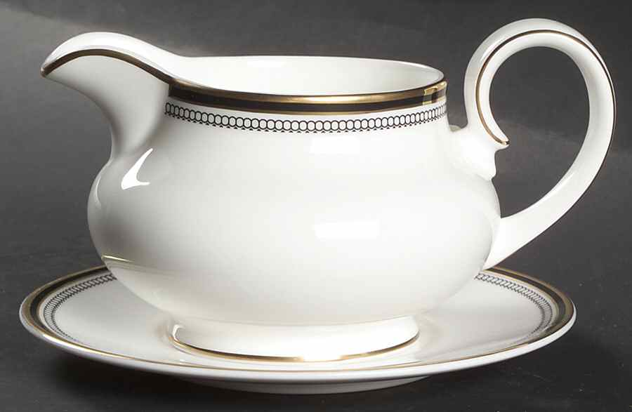 Pavanne Gravy Boat & Underplate by Royal Doulton-1