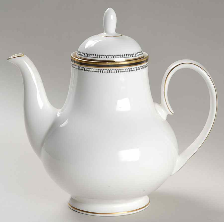 Pavanne Coffee Pot & Lid by Royal Doulton-1