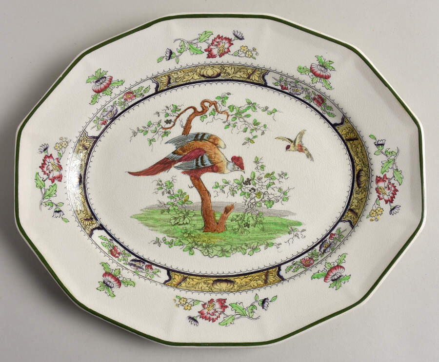 Pekin 11" Oval Serving Platter by Royal Doulton-1