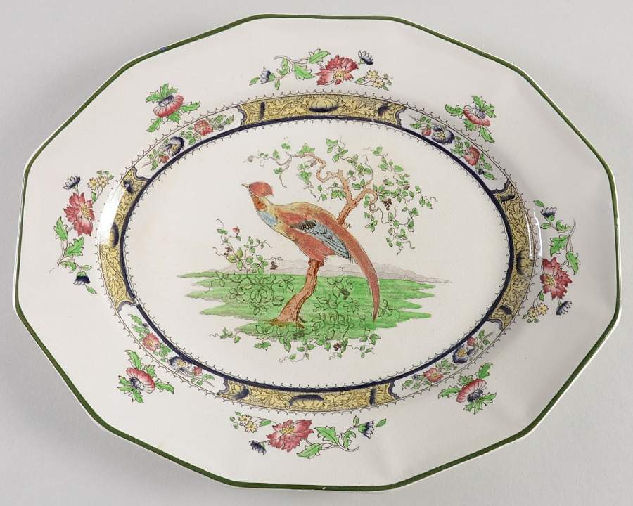 Pekin 10" Oval Serving Platter by Royal Doulton-1
