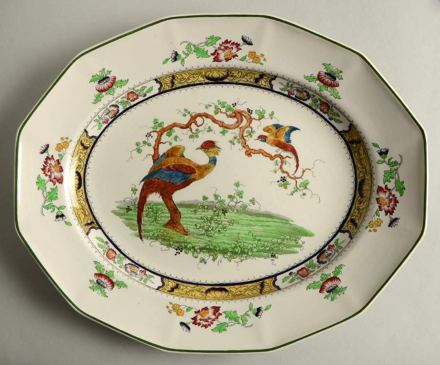 Pekin 13" Oval Serving Platter by Royal Doulton-1