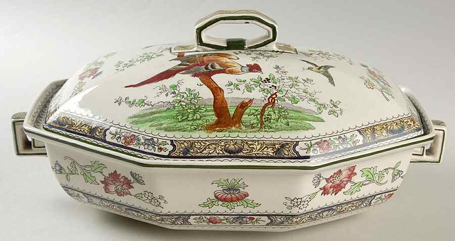 Pekin Oval Covered Vegetable by Royal Doulton-1