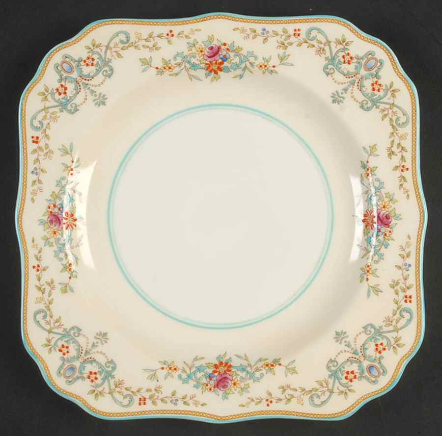 Pembroke Square Luncheon Plate by Royal Doulton-1