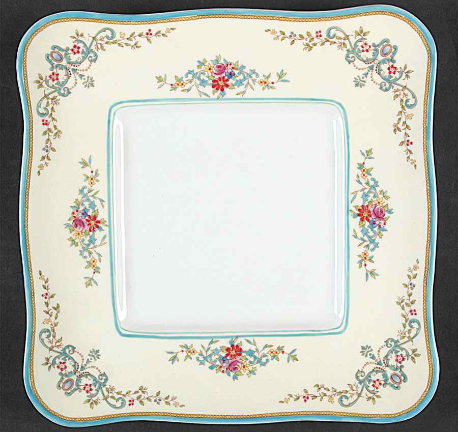 Pembroke Square Cake Plate by Royal Doulton-1