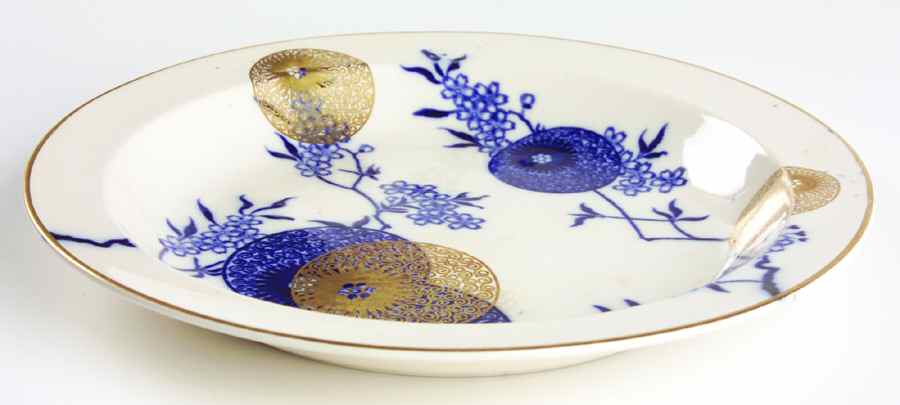 Persian Spray Large Rim Soup Bowl by Royal Doulton-1