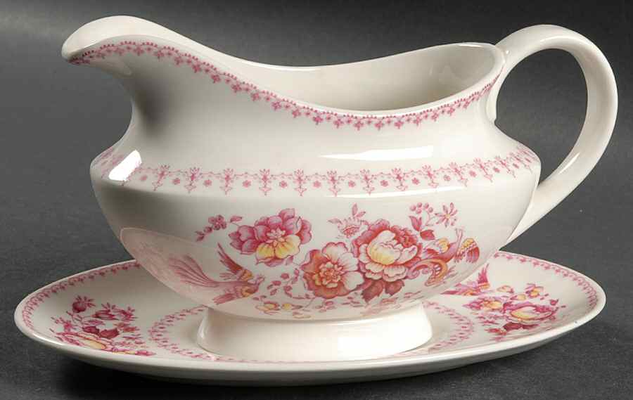 Phoenix Gravy Boat & Underplate by Royal Doulton-1