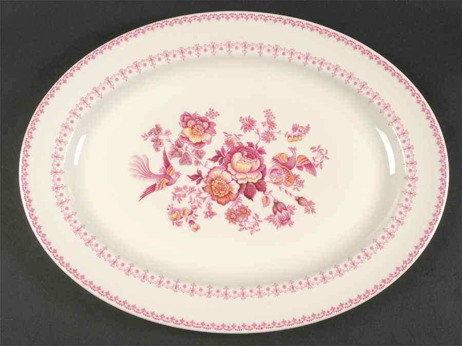 Phoenix 16" Oval Serving Platter by Royal Doulton-1
