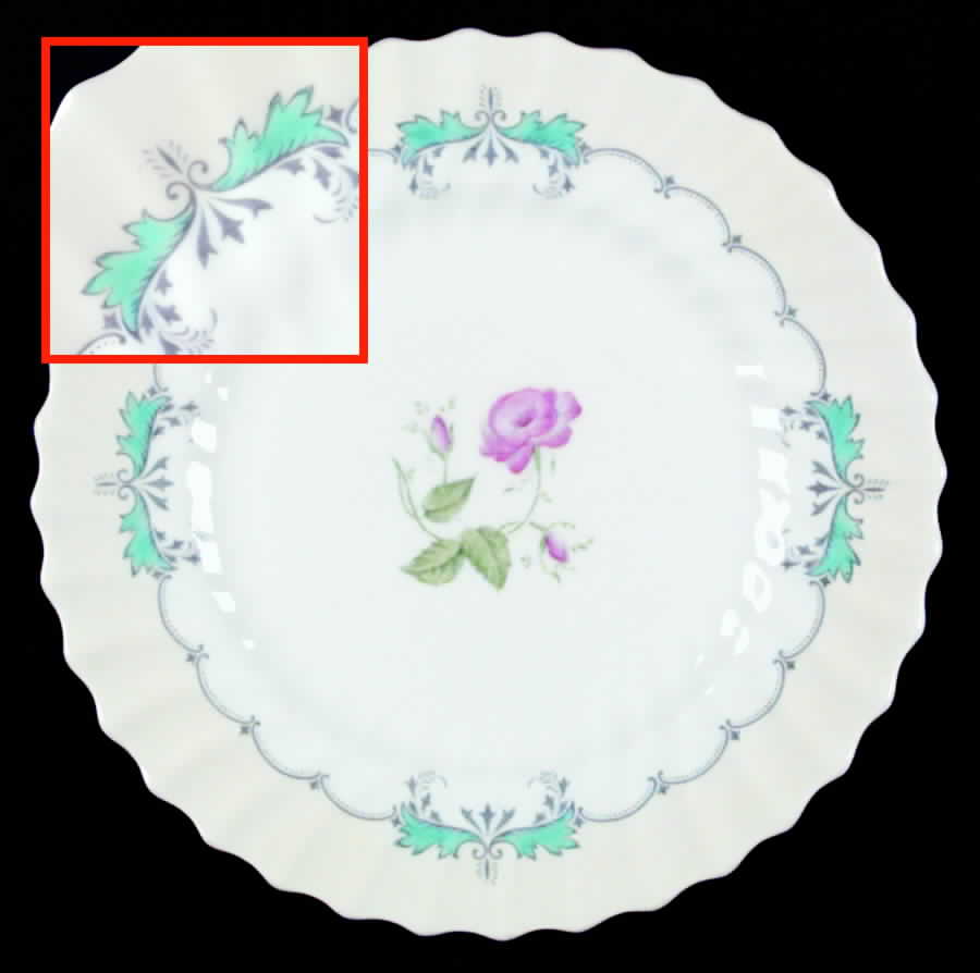 Picardy Salad Plate by Royal Doulton-1