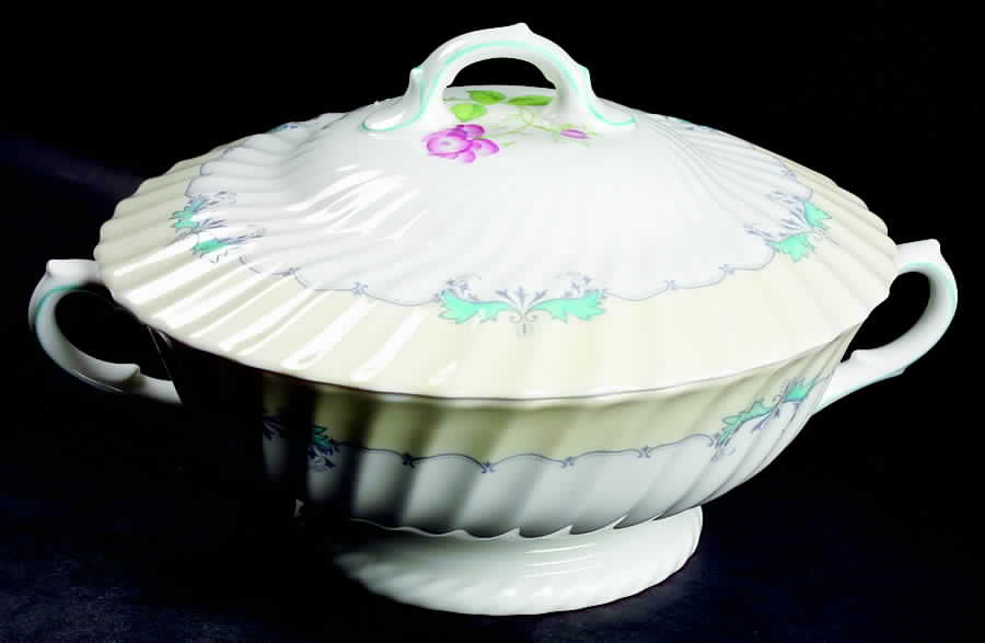 Picardy Round Covered Vegetable by Royal Doulton-1
