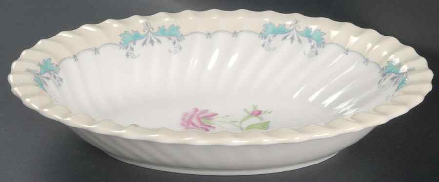 Picardy 10" Oval Vegetable Bowl by Royal Doulton-1
