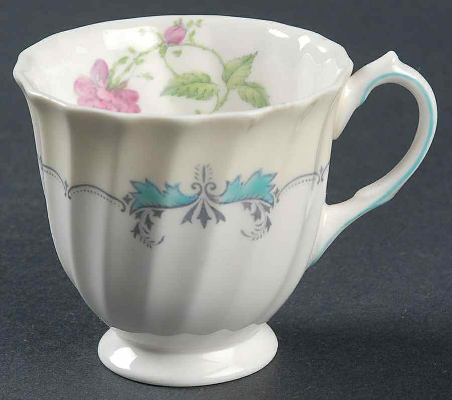 Picardy Footed Demitasse Cup by Royal Doulton-1