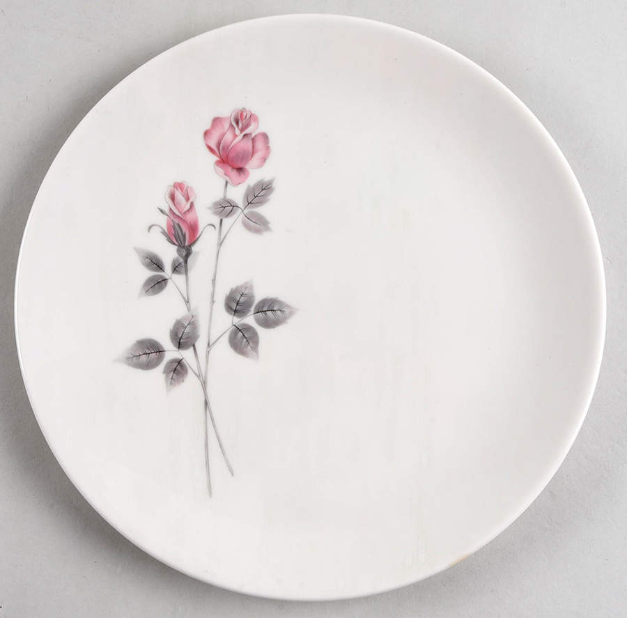 Pillar Rose Salad Plate by Royal Doulton-1