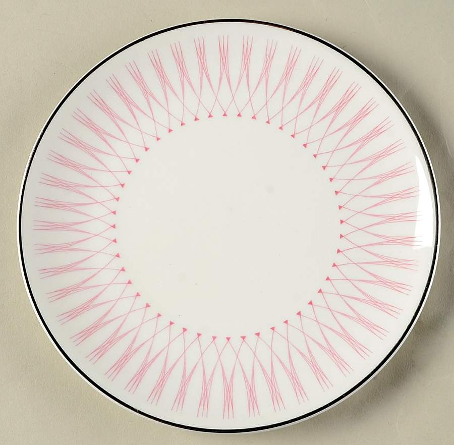 Pink Radiance Bread & Butter Plate by Royal Doulton-1