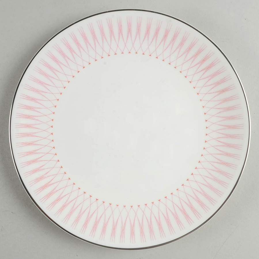 Pink Radiance Luncheon Plate by Royal Doulton-1