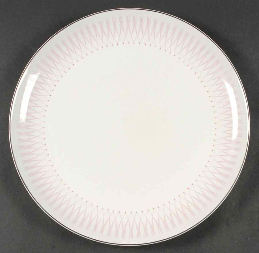 Pink Radiance 13" Chop Plate (Round Platter) by Royal Doulton-1