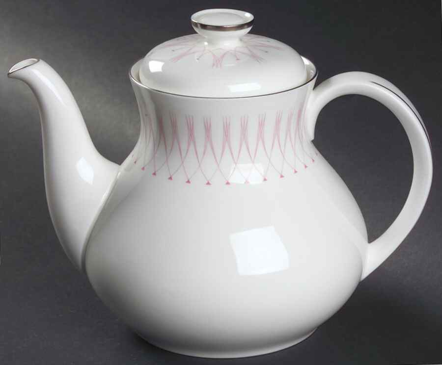 Pink Radiance Teapot & Lid by Royal Doulton-1