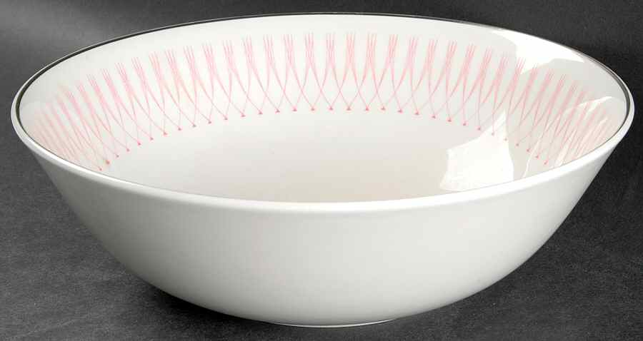 Pink Radiance 9" Salad Serving Bowl by Royal Doulton-1